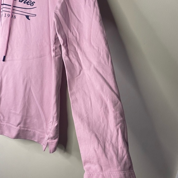 Vineyard Vines Logo Pink Hoodie Sweatshirt 100 Percent Cotton Size Medium - Picture 14 of 16